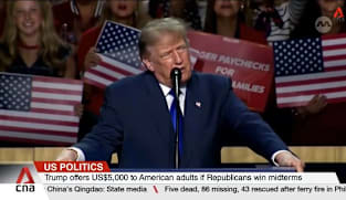 Trump offers US$5,000 to every American adult if Republicans win Nov midterm elections