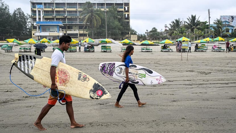 Pipe dreams: Bangladesh surfers chase waves at Asian Games
