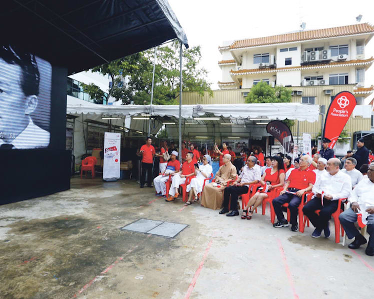 Singaporeans take a trip back in time