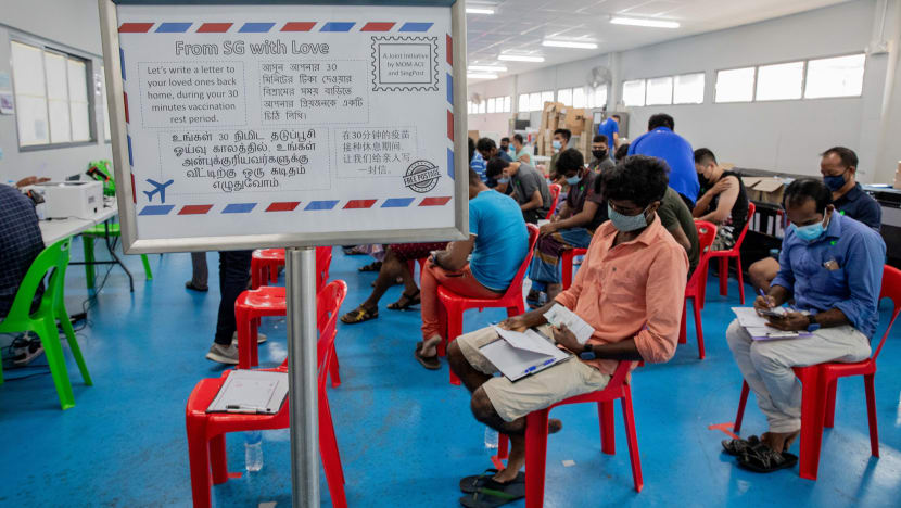 For some migrant workers, writing letters home evokes a sense of nostalgia