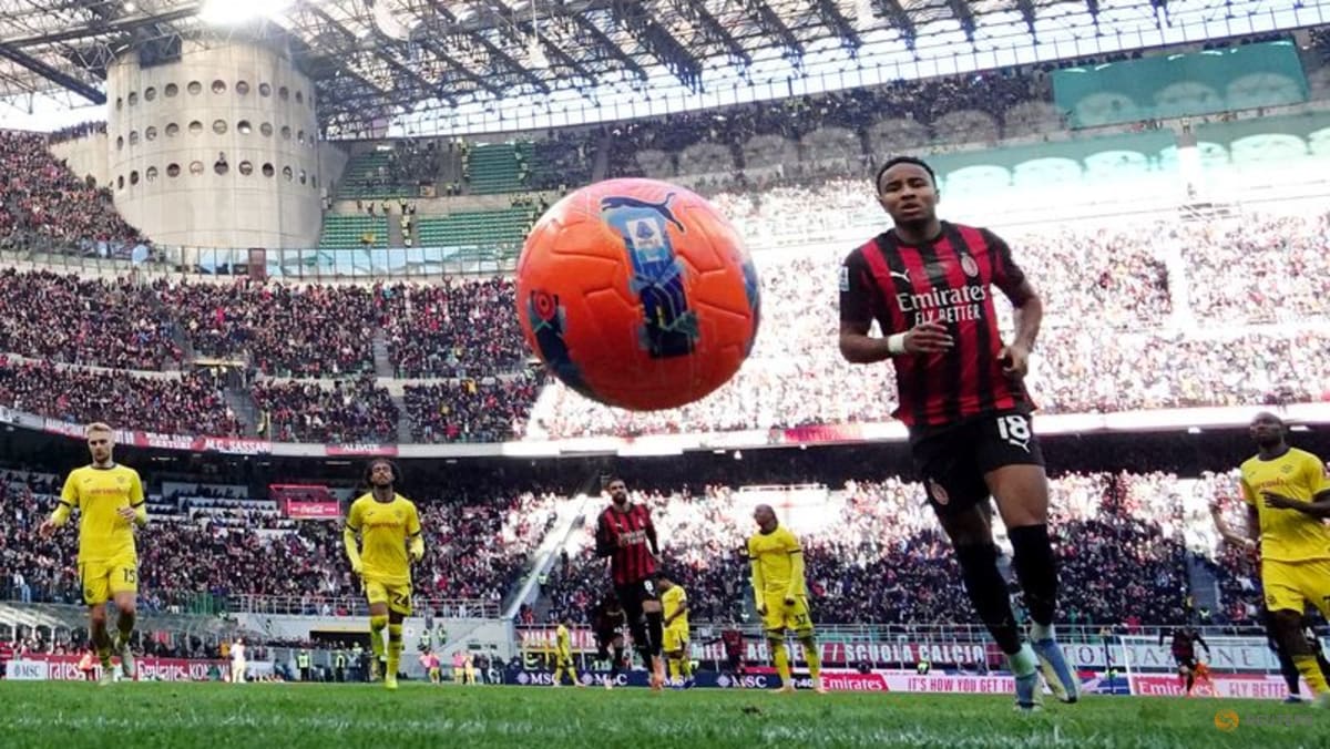 Nkunku double gives Milan 3-0 win over Verona
