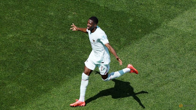 France's Dembele steals the show with 25-minute hat-trick against Norway