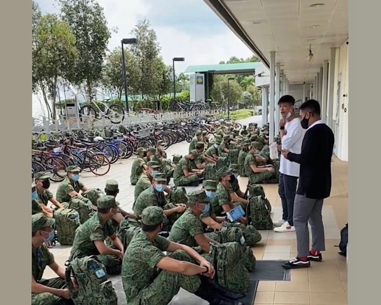 SAF commander to be disciplined after addressing recruits in public with mask tucked under chin