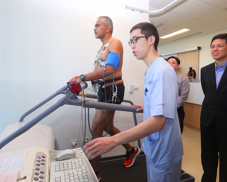 New one-stop cardiac screening facility for NS personnel launched