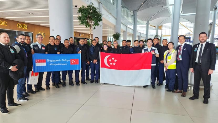 SCDF's advance team arrives in southern Türkiye to assist with quake rescue efforts SCDF's advance team arrives in southern Türkiye to assist with quake rescue efforts