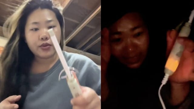 直播前试用网购卷发器 泰国女触电险丢命
