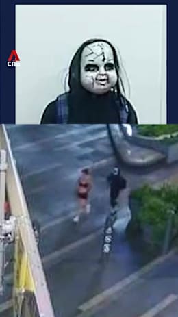 ‘Are you ready to die?’: Suspect in Chucky-style mask wanted in the US for chasing woman