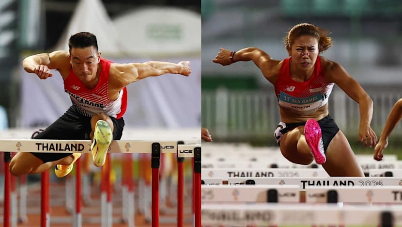 Singapore's hurdlers stay positive after national records at SEA Games annulled due to technical issues