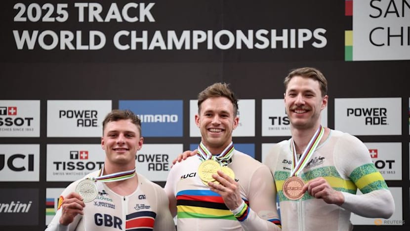 Lavreysen makes history with quadruple gold haul at world championships