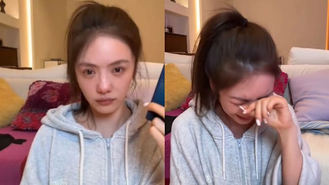 蔡文静直播酒后失控！情绪溃堤边唱边哭，经纪人强制下播