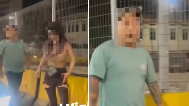 暴躁宝马司机疑当街打女人 女目击者报警也遭砸车扯胸口 