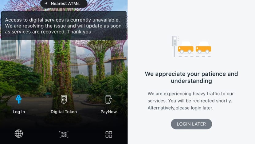 DBS digital banking services, including PayLah!, restored after day-long outage