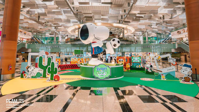 Snoopy空降樟宜机场！5m高巨型公仔、超萌运动会，6月假期必冲！