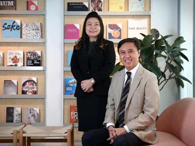 Betty Wong (left) and Andrew Ing of the Lo & Behold Group. Photo: Nuria Ling