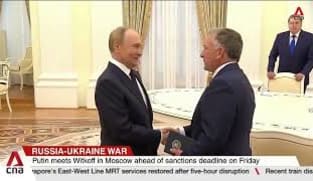 Russian President Putin meets US special envoy Witkoff in Moscow 