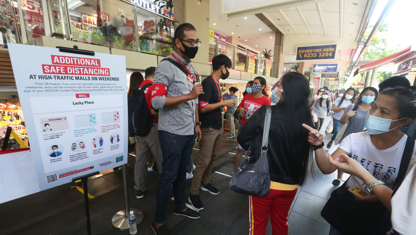 Weekend entry restrictions at Lucky Plaza, Peninsula Plaza have led to large drop in earnings, say tenants