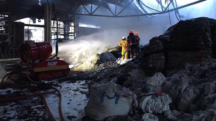 Worker dies after 90% burns to body from Tuas factory fire - CNA
