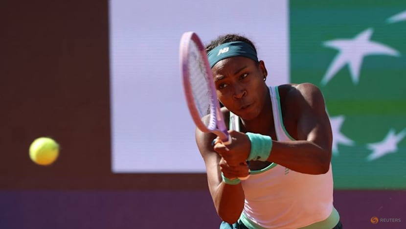 Gauff eases past Cirstea to reach second straight Italian Open final