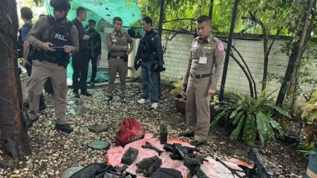 泰退役少将儿子涉朝消防员开枪 屋内搜出机枪和爆炸装置