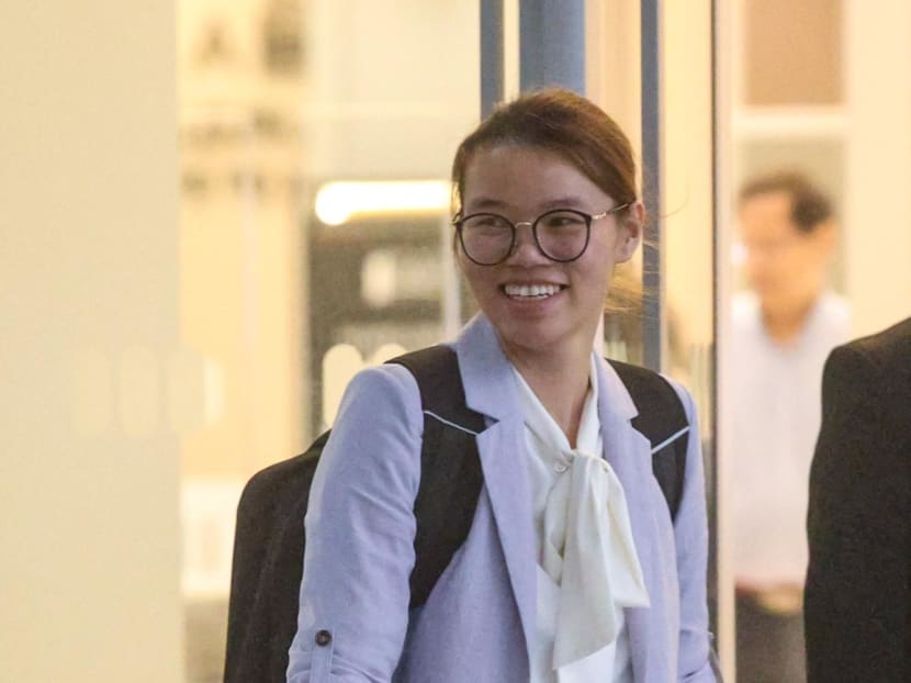 Wu Jiaying, 31, at the State Courts on July 1, 2024. Wu Jiaying, 31, at the State Courts on July 1, 2024.