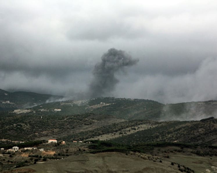 Israel army says struck Hezbollah targets in 'several areas' of Lebanon