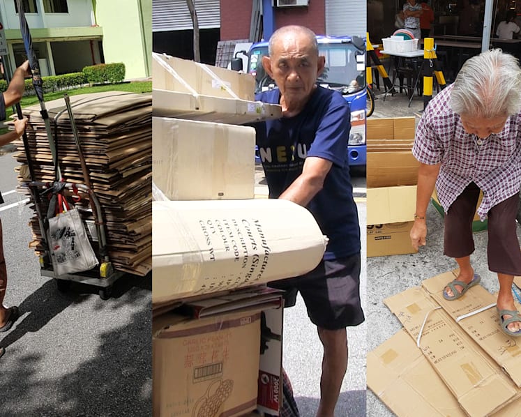Cardboard collectors get a free meal a day, thanks to Happy People