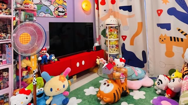 夫妇用玩具和鲜艳色彩打造爱巢 掀网民讨论