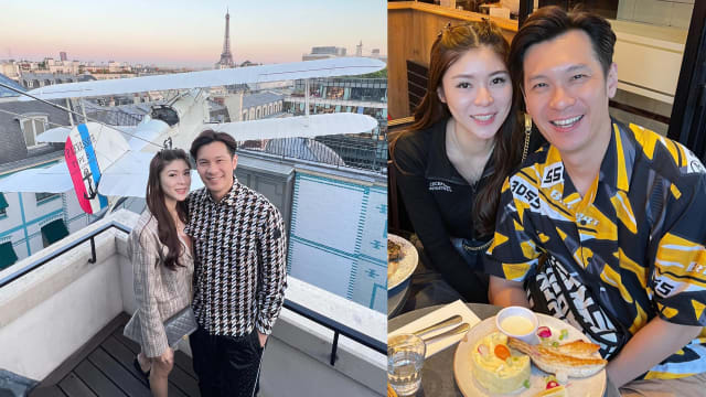 结婚8周年　陈泓宇携妻巴黎享受二人世界