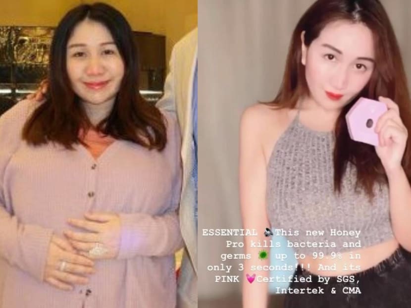 Reports say she lost 20kg in two months through exercise and eating healthy.