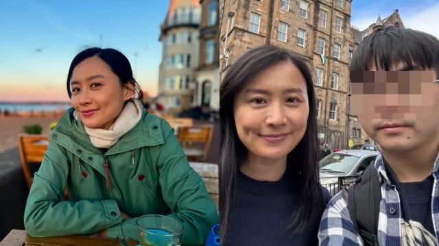 在英国被认出！陈法拉素颜仍大方与粉丝合照