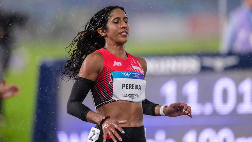 No 100m final berth for Shanti Pereira at Commonwealth Games