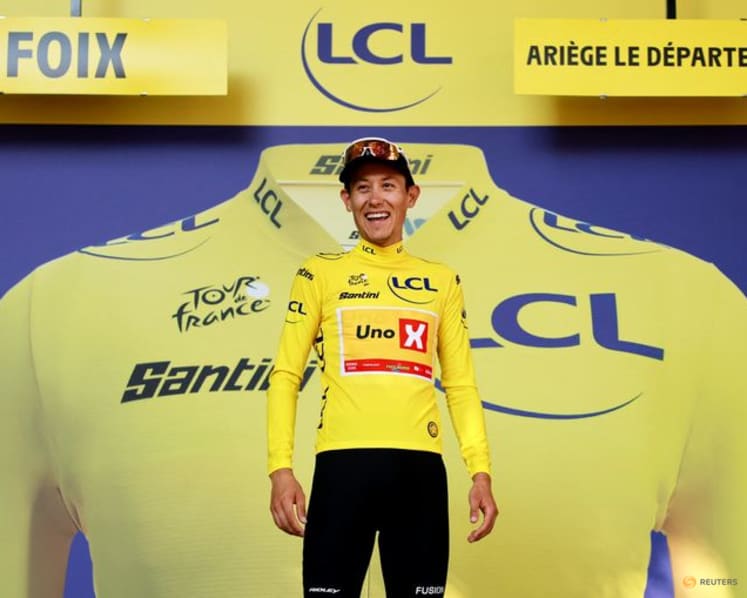 Denmark's Pedersen wins Tour stage four, Norway's Traeen takes yellow jersey