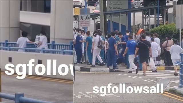 院外有人需医疗援助 近40名竹脚妇幼医护人员直奔施援
