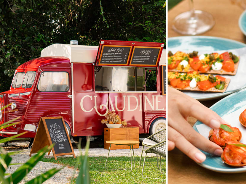 French restaurant Claudine&rsquo;s cute vintage food truck serves gourmet snacks from S$16
